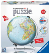 The World On V-Stand 3D Puzzle® 540 Piece Jigsaw