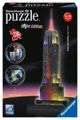 Empire State Building Night Edition 216 Piece 3D