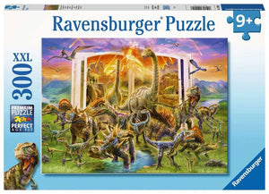 Dino Dictionary 300 Piece Xxl Jigsaw Puzzle