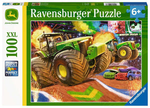 John Deere Big Wheels 100 Piece Xxl Jigsaw Puzzle