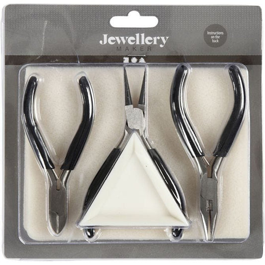 Basic Tools for Jewellery Making, L: 10+11+12 cm