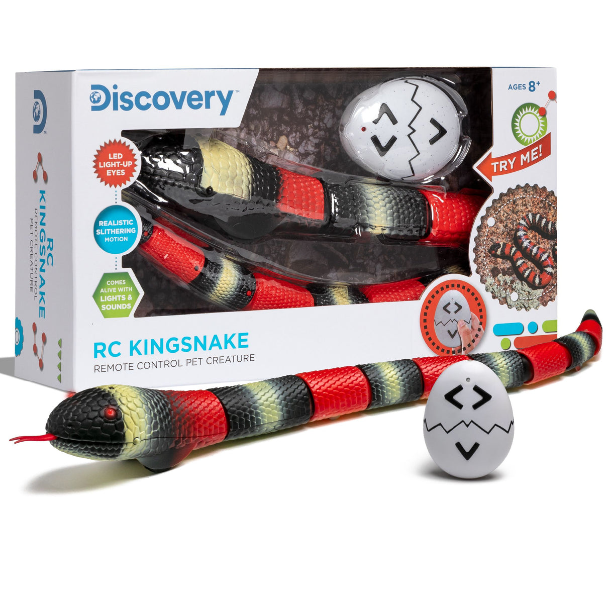 Discover Kids Toy Remote Control King Snake