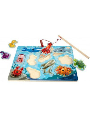 Magnetic Wooden Game - Fishing