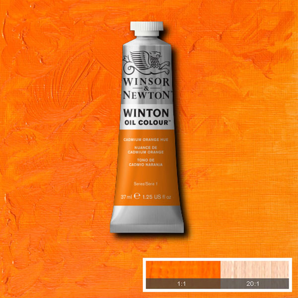 Winton Oil Colour Cadmium Orange Hue 37ml