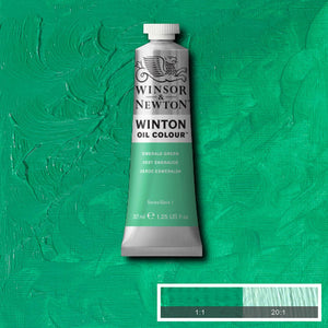 Winton Oil Colour Emerald Green 37ml