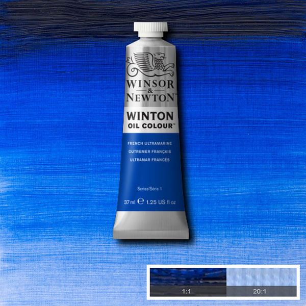 Winton Oil Colour French Ultramarine 37ml