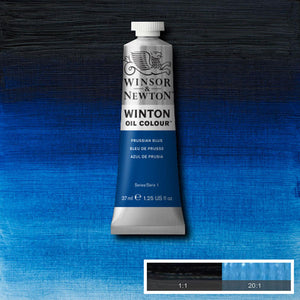 Winton Oil Colour Prussian Blue 37ml