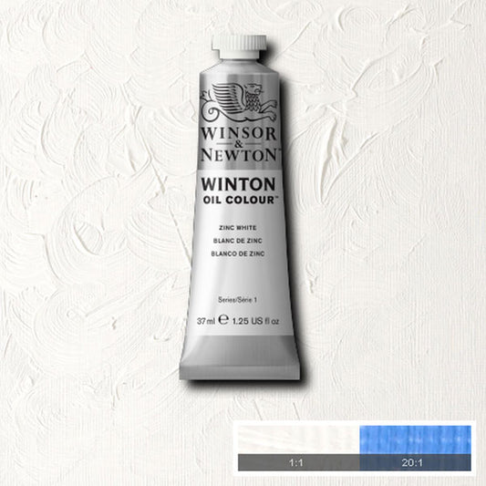 Winton Oil Colour Zinc White 37ml