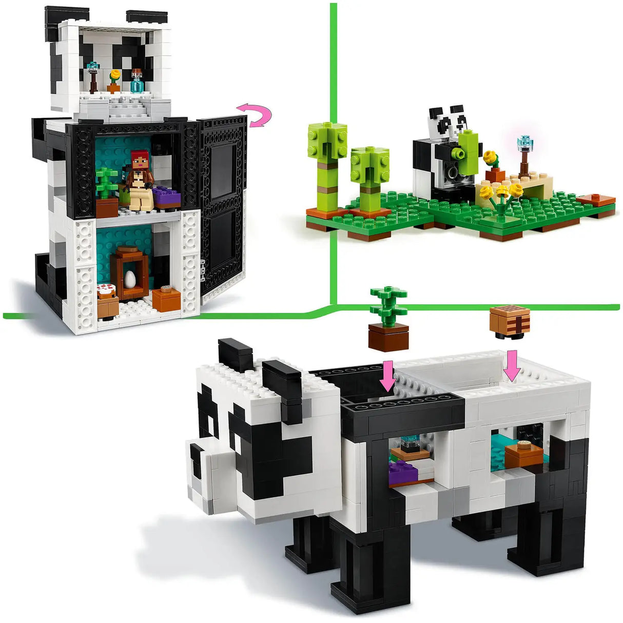 Lego Minecraft The Panda Haven