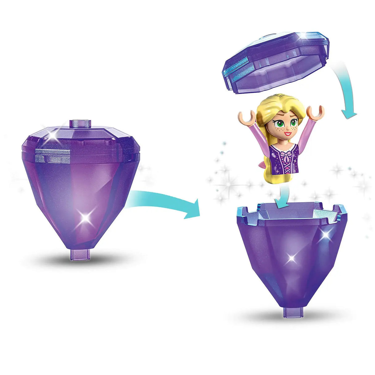 Lego Twirling Rapunzel