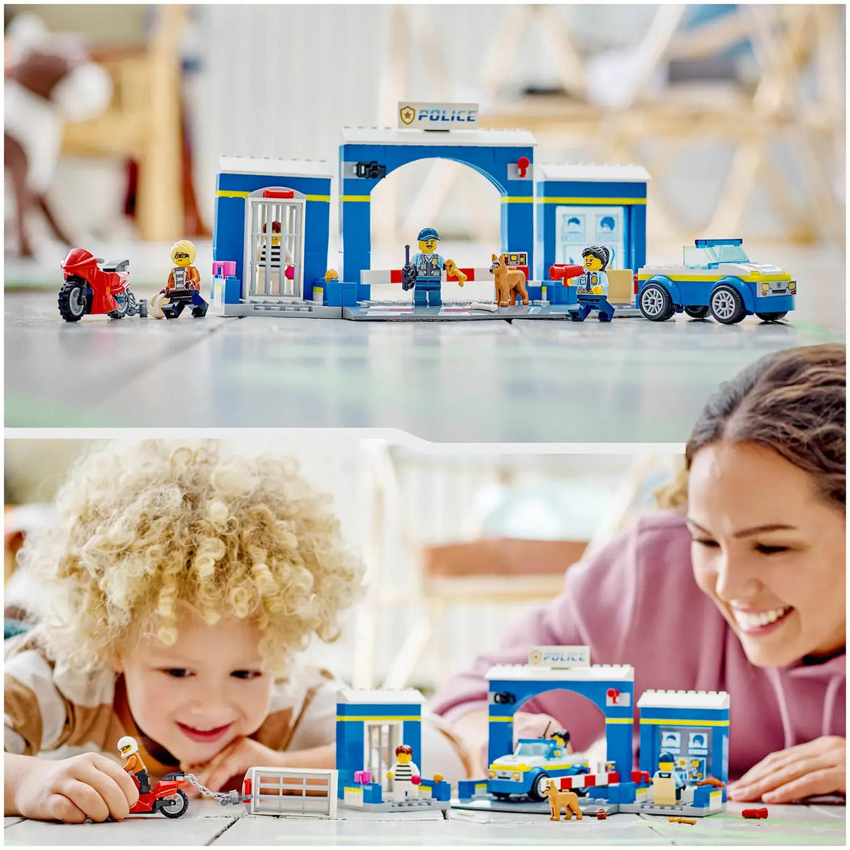 Lego Police Station Chase