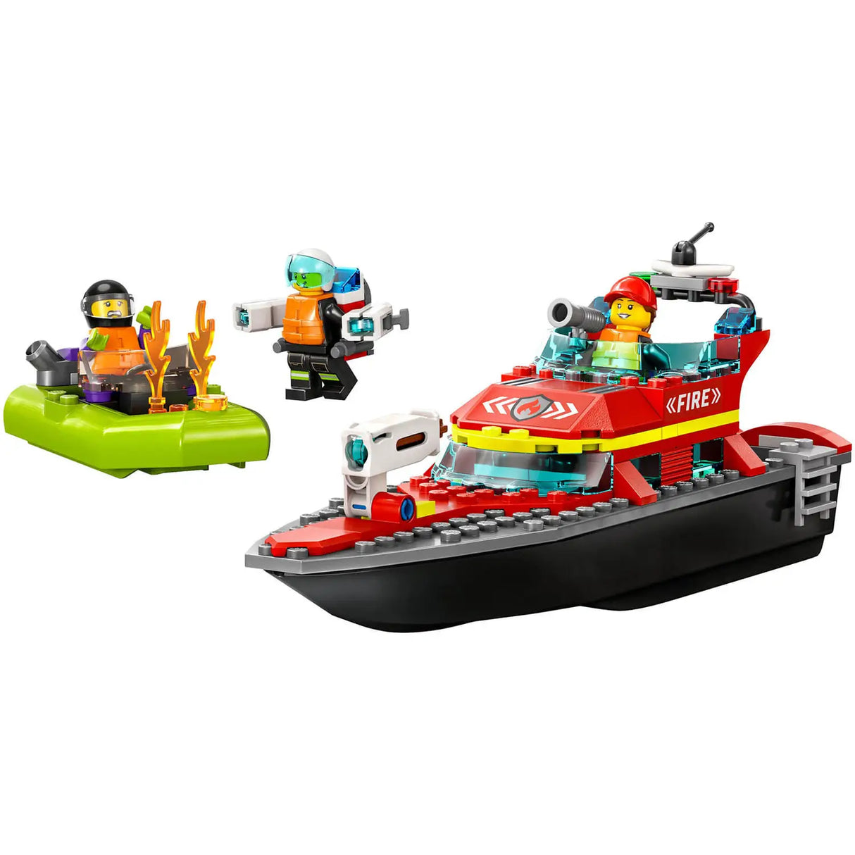 Lego Fire Rescue Boat