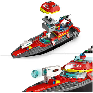 Lego Fire Rescue Boat