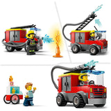 Lego Fire Station And Fire Truck