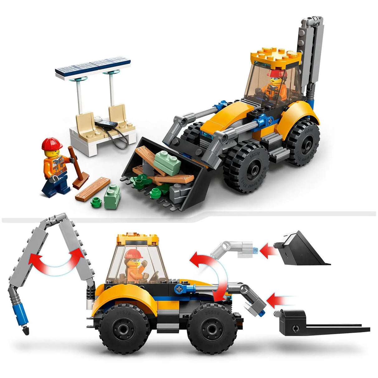 Lego Construction Digger