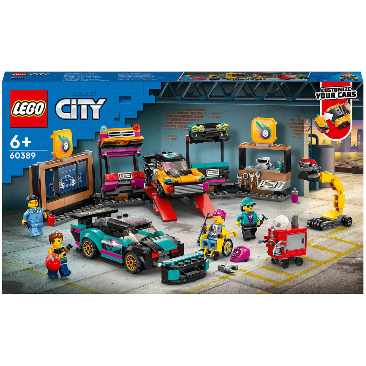 Lego Custom Car Garage