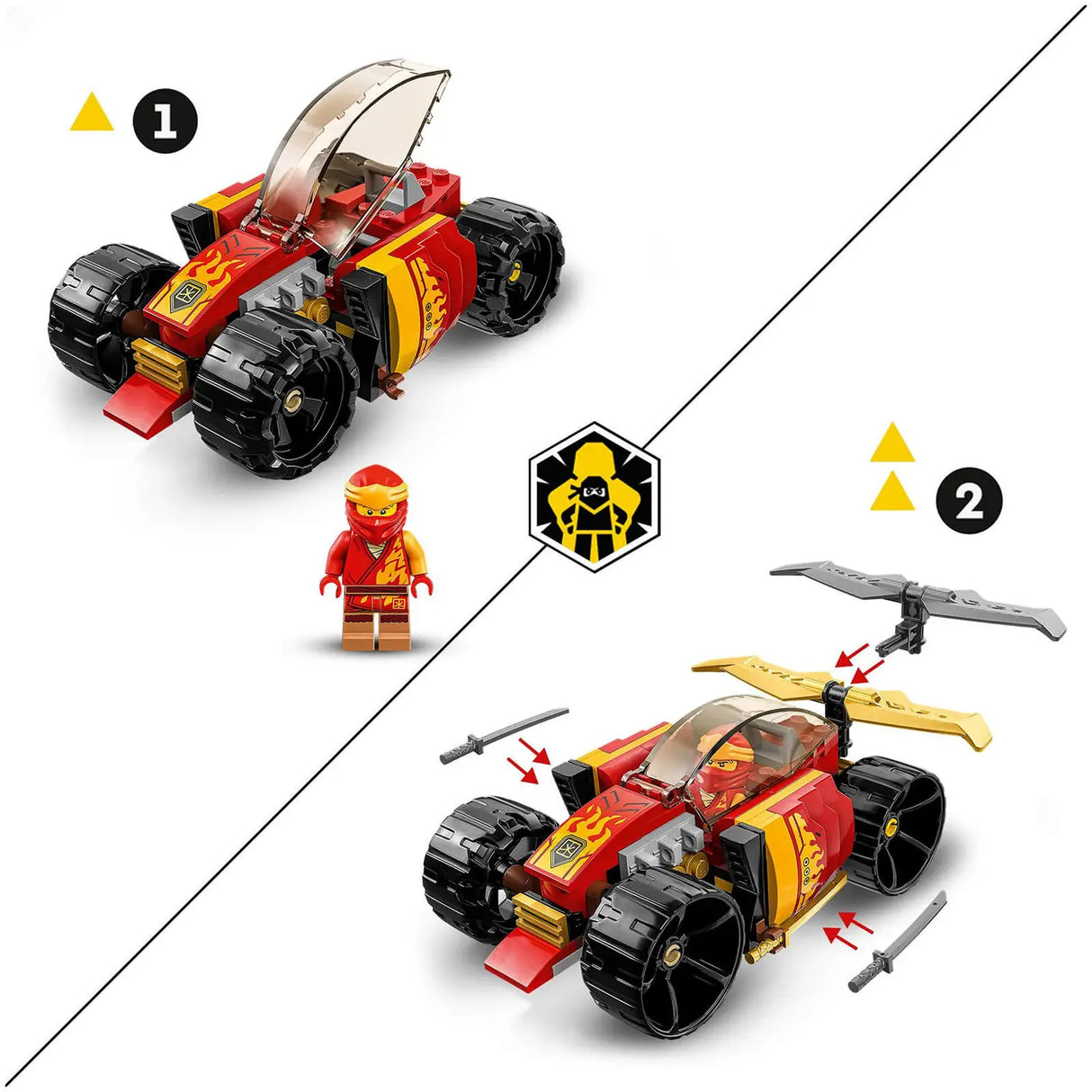 Lego Kais Ninja Race Car EVO