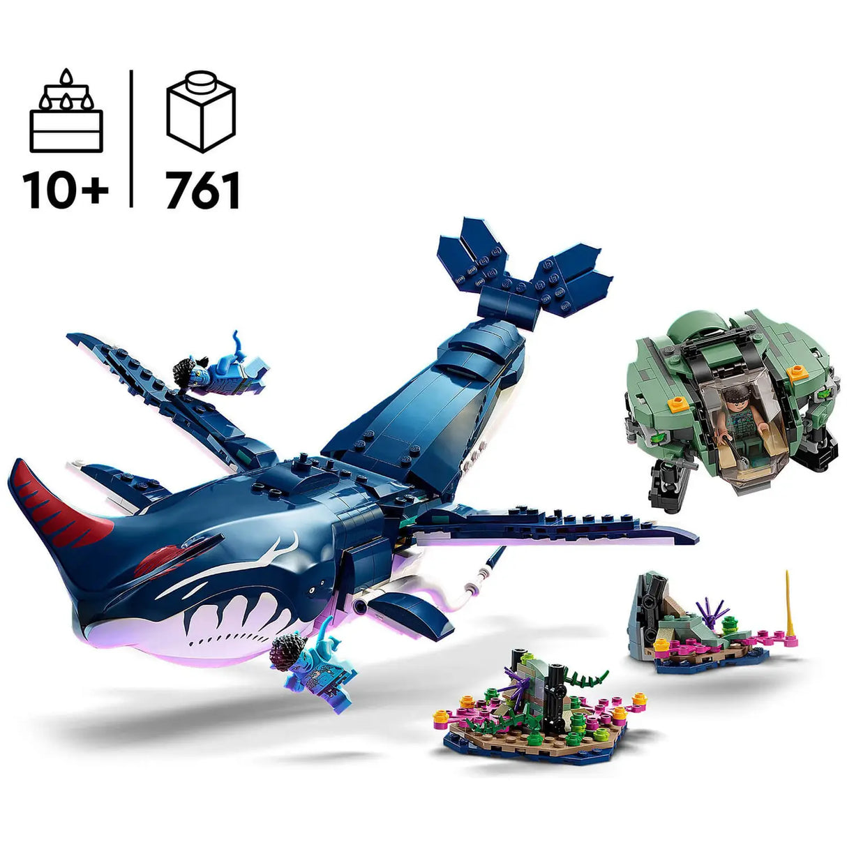 Lego Avatar Payakan the Tulkun & Crabsuit Building Toy