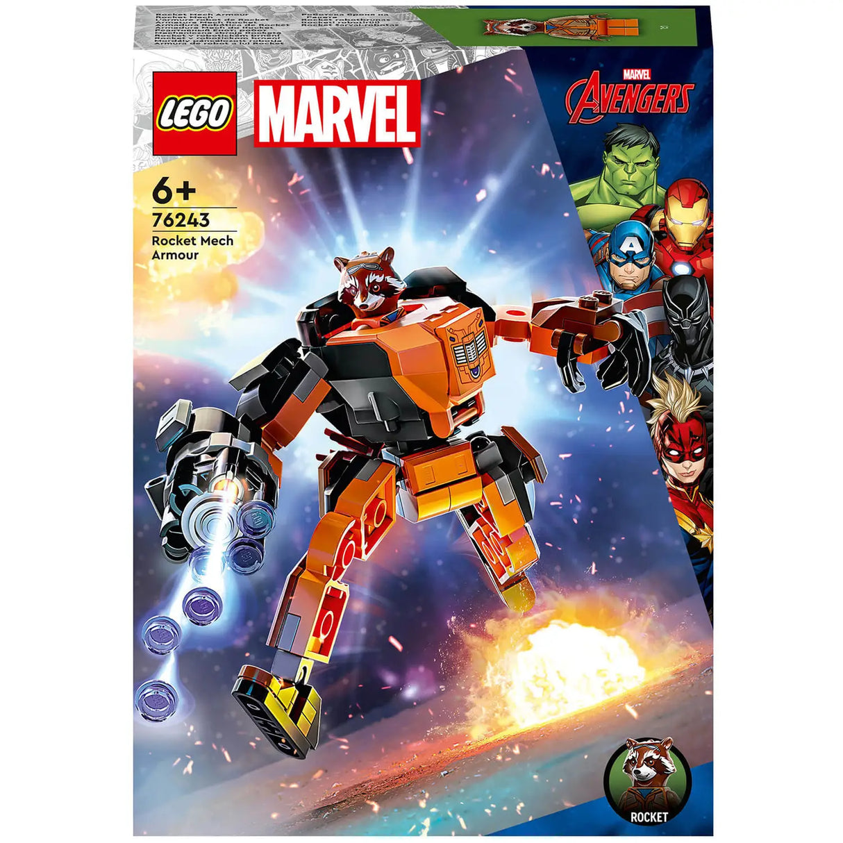 Lego Super Hero Rocket Mech Armor