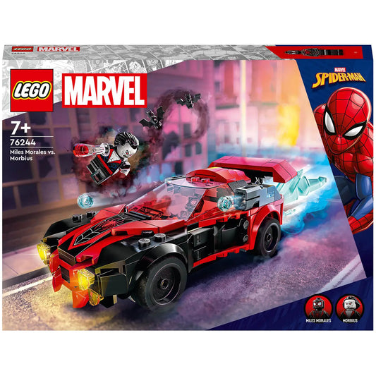 Lego Super Hero Miles Morales Vs. Morbius