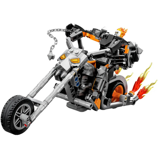 Lego Super Hero Ghost Rider Mech & Bike