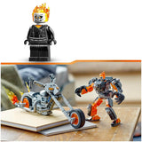Lego Super Hero Ghost Rider Mech & Bike