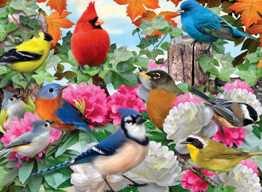 Garden Birds 500 Piece Puzzle