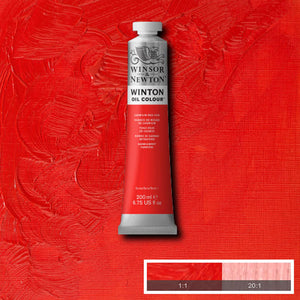 Winton Oil Colour Cadmium Red Hue 200ml