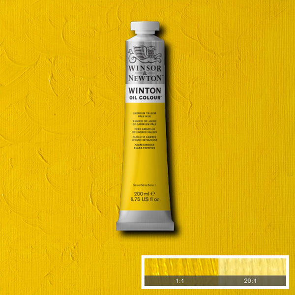 Winton Oil Colour Cadmium Yellow Pale Hue 200ml