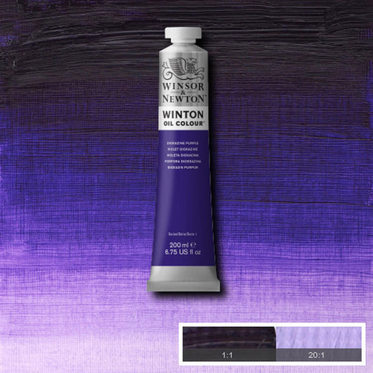 Winton Oil Colour Dioxazine Purple 200ml