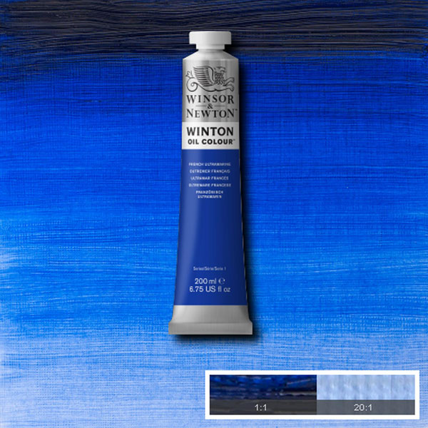 Winton Oil Colour French Ultramarine 200ml