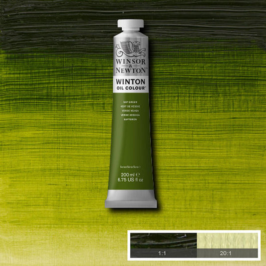 Winton Oil Colour Sap Green 200ml