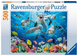 Dolphins 500 Piece Jigsaw Puzzle