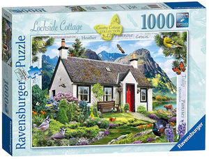 Lochside Cottage 1000 Piece Jigsaw Puzzle