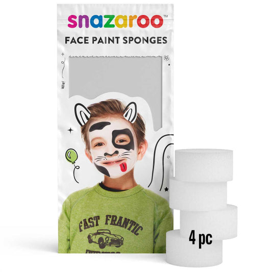 Snazaroo - Hi Density Sponge 4 Pack
