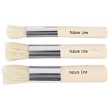 Stencil brushes 11+14+17 mm 3 asstd