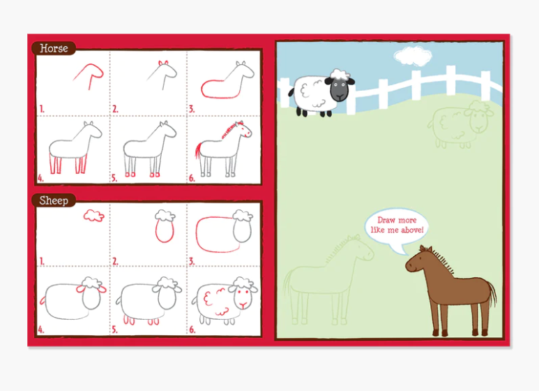 Learn To Draw . . . Animals!