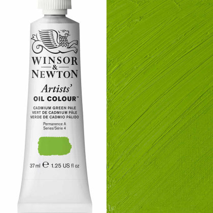 Winsor and Newton 37ml Cadmium Green Pale - Artists' Oil