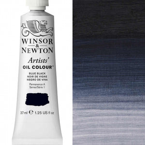 Winsor and Newton 37ml Blue Black - Artists' Oil