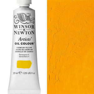 Winsor and Newton 37ml Cadmium Yellow - Artists' Oil