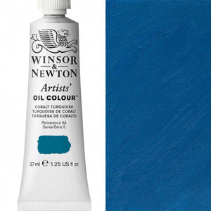 Winsor and Newton 37ml Cobalt Turquoise - Artists' Oil