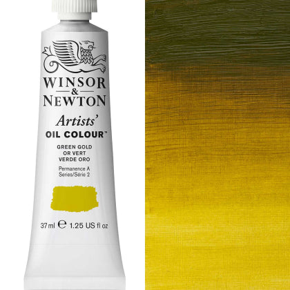 Winsor and Newton 37ml Green Gold - Artists' Oil