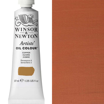 Winsor and Newton 37ml Copper - Artists' Oil