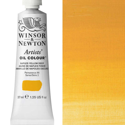 Winsor and Newton 37ml Naples Yellow Deep - Artists' Oil