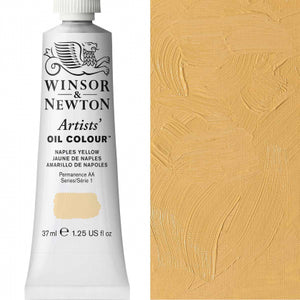 Winsor and Newton 37ml Naples Yellow - Artists' Oil