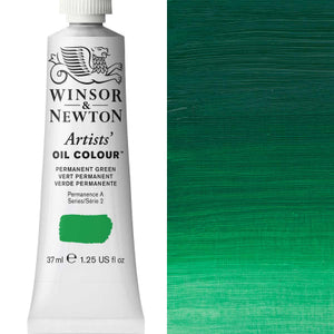 Winsor and Newton 37ml Permanent Green - Artists' Oil