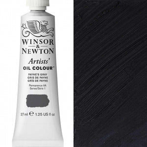 Winsor and Newton 37ml Paynes Grey - Artists' Oil
