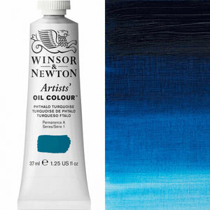 Winsor and Newton 37ml Phthalo Turquoise - Artists' Oil