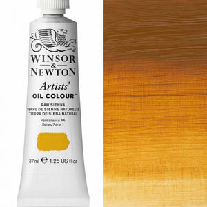 Winsor and Newton 37ml Raw Sienna - Artists' Oil