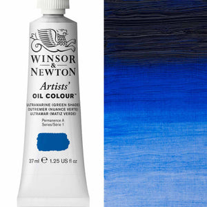 Winsor and Newton 37ml Ultramarine Green Shade - Artists' Oil